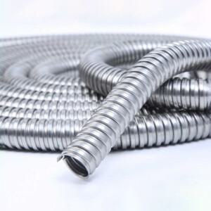 직경 6-100mm 304 스테인레스 스틸 골판지 파이프 와이어 라인 케이블 도관 보호 호스 튜브 길이 1-5 미터