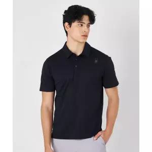 스파이더 SPYDER 남성 듀오테크 카라 티셔츠 SPKMCNTS301MBLKSPKMCNTS301MBLK 132695