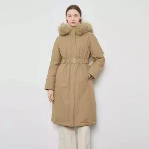 린래빗퍼 후드 구스다운 LGDHOL9900