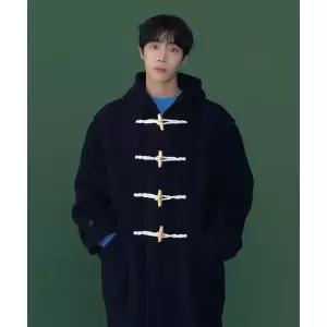 커버낫 COVERNAT 울 후드 더플코트 Dark Navy CO2504CT01DN 440605