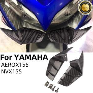 야마하 N-VX 155 오토바이 액세서리 고정 바람 리어윙 수정 스포일러 부품 AEROX155 2020-2023