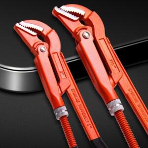 워터 펌프 펜치 퀵 릴리스 배관 튜브 키 파이프 렌치 플라이어 조정 가능한 클램프 가정용 다기능 핸드 툴