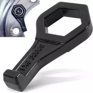 디어굿데이 30609 TX9 캡 너트 렌치 포크찹 스타일 듀얼 휠에 외부 캡을 고정하는 데 사용됨