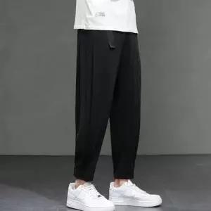 9부남자바지 남자 벨트 팬츠 조거핏 슬랙스 댄디 남성 패션 바지