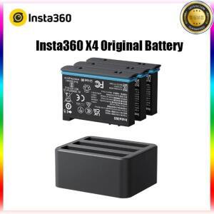Insta360 X4  배터리 2290mAh 고속 충전기 허브 360 보관 케이스 전원 액세서리
