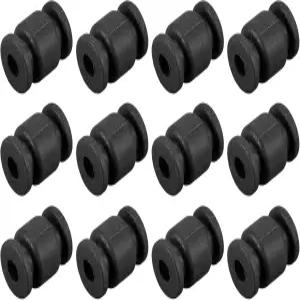 RC 쿼드콥터 FPV 짐벌 카메라 마운트용 MECCANIXITY 방진 충격 흡수 감쇠 고무 공 M3.5x13mm (블랙/팩