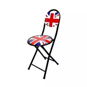 야외의자 등받이 접이식 간이의자 식탁의자 보조의자 1p