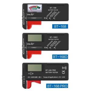 범용 배터리 테스터 BT168 (AA, C, D, 9V, 18650 버튼 셀