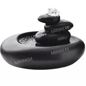 흐르는물 가정용 실내 거실 블랙 분수대 소형 미니 마감