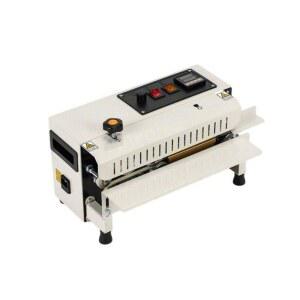 미니 밴드실러 비닐 포장기계 커피 자동접착기 수평형