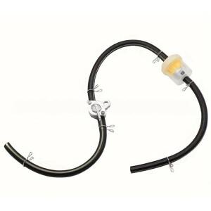 6MM 오토바이 먼지 자전거 ATV 스쿠터 연료 탱크 페콕 밸브 스위치 내부 필터 가솔린 라인 호스 튜브 클립