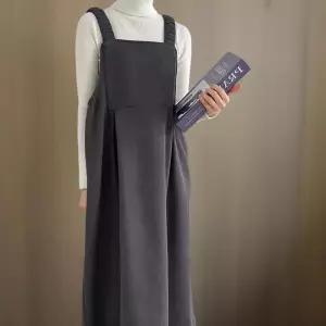 [신상오픈런]여성 핀턱 디자인 임산부용 롱 원피스 빅사이즈 밴딩 나시 (42510224)