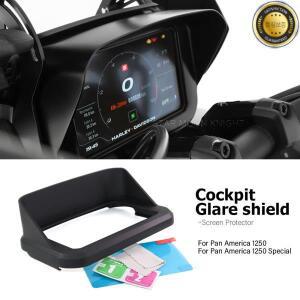 Pan America 1250 Special 2021 조종석 글레어 실드 + 계기판 보호 필름 미터 바이저