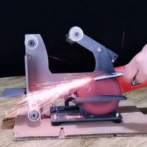 페파 사포 탁상 기계 칼갈이 공구 광택기계 탁상용 전기 다기능 뻬빠 폴리셔 밸트 그라인더