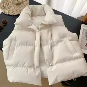 오버핏 여성 패딩조끼 스트링 패딩베스트 여성 조끼 Pia7+2Noa