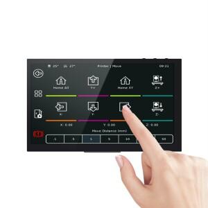 BIGTREETECH BTT PITFT50 TFT43 TFT70 DSI 용량 성 터치 스크린 라즈베리 파이 LCD 디스플레이 Octopus Pr