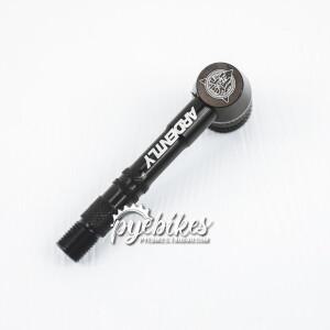 ArdentlyBike 블랙 디스크 휠 어댑터, 고정 기어 MTB 도로 자전거 프레스타 펌프 밸브 림 변환 커넥터, 90