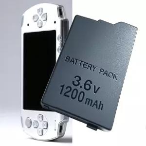 EXMUMCMR PSPS110 배터리 PSP 2000/3000 PSP110 콘솔 시리즈 1200mAh 3.6V용 소니 SPS110 배터리와 호환