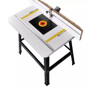 테이블 조기대 상판 다이 플레이트 목공 루터 내장