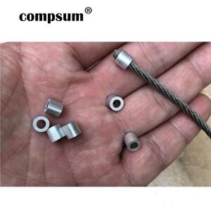 로프 알루미늄 슬리브 와이어 크림프 페룰 케이블 스토퍼 하드웨어