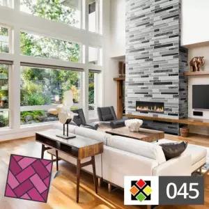 시트타일 타일스티커 포인트타일 인테리어 벽돌 붙이는타일 스티커타일 45 OWC66902