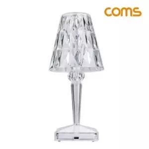 [데코] 충전식 크리스탈 LED 조명 무드등 밝기조절