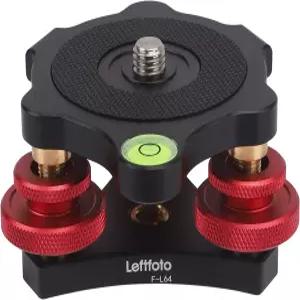 Seestar s50/Panoramic 헤드 볼 비디오 및 삼각대용 +/-5도 정밀 조정 브래킷이 있는 삼각대 수평대 스탠드