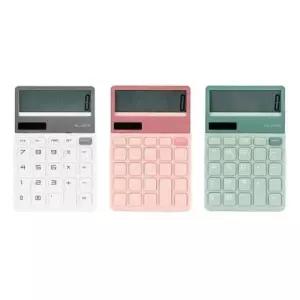 [문구] 델리 누사인 전자계산기 1P 휴대용 사무용 일반계산기