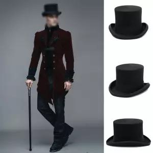 채플린 모자 탑햇 마술사 연극 영국 귀족 복고풍