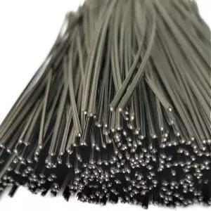 300개 플라스틱 트위스트 타이 정원 식물 케이블 빵 캔디 가방용 선물 가방(11인치 검은색)