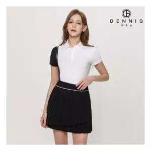 매장정품 데니스골프 [DENNIS] 여성)컬러블럭 배색 반팔 카라티_NAOMLTS059 231581