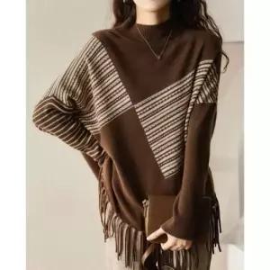 [의류] 반목 밑단수술 니트티 망토스타일