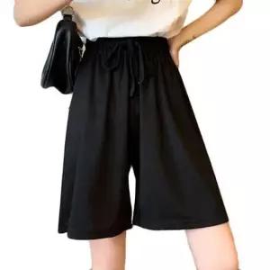 [의류] 여자 데일리 신상 쿨링 허리 밴딩 반바지 고무줄 팬츠