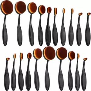 잉크 블렌딩 브러시 세트 20개; 스크랩북 스텐실 카드 제작용 혼합 크기 블렌더 (10 사이즈)