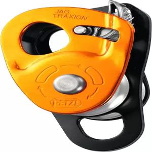 Petzl Jag Traxion Prg 캡처 풀리 고효율 더블 프로그레스