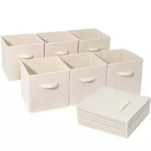 [생활] 다용도 소품수납함 접이식 패브릭 정리함 보관함 상자