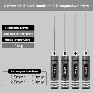 RC 모델용 정밀 육각 드라이버 세트 0.9/1.27/1.3/1.5/2.5/3mm 키트 미니어처 앨런 렌치 드론 비행기 수리