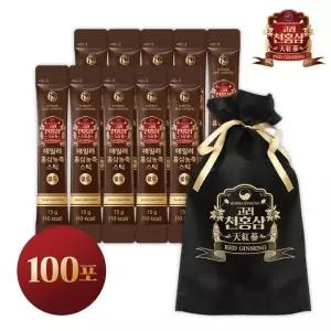 고려천홍삼 데일리 홍삼농축스틱골드 15g x 100포 / 선물세트 204869 {0m}