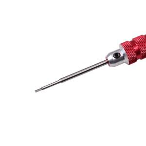 HSS 공구 육각 드라이버 세트 레드 핸들 0.9 1.27 1.3 1.5mm RC 헬리콥터 FPV 레이싱 드론 자동차 보트용