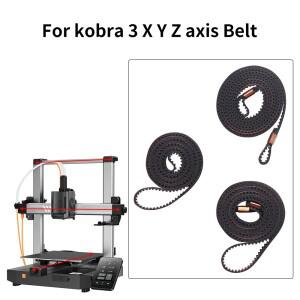Kobra 3 X Y Z 축 동기 벨트 3D 프린터 부품 용 고정밀 고온
