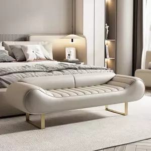 럭셔리 벤치 침대 발받침 긴의자 거실 침실 매장용 가정용