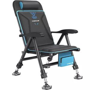 초경량 갯바위 섬 단품 접이식 옐로우 민물낚시의자 각도