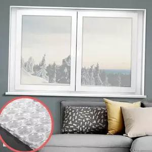 베란다 창문 뽁뽁이 에어캡 단열 뽁뽁이 겨울 난방