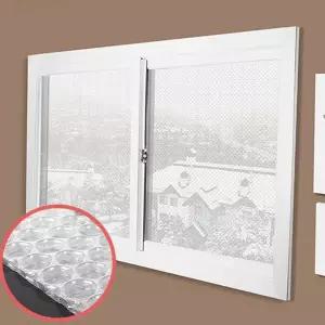 겨울철 창문 문단열 시트 3중 뽁뽁이 문단열재 난방 절약