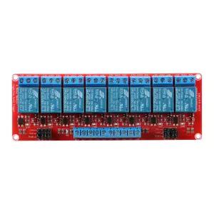 아두이노용 옵토커플러가 장착된 8채널 5V 릴레이 모듈 보드 홈 오토메이션용 하이로우 레벨 트리거