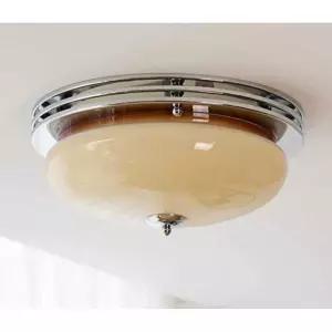 레트로 라운드 천장 미국 조명 램프 샹들리에 거실 천장등