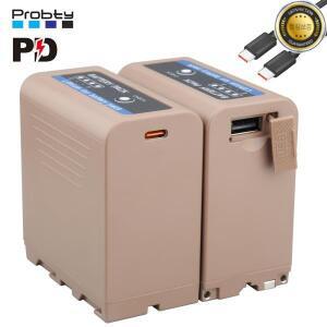 9800mAh NP F970 교체 배터리 PD 20W 고속 충전 (소니 캠코더 비디오 조명 모니터 NP-F550 용)