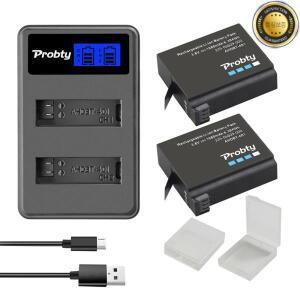 1680mAh AHDBT-401 배터리 Gopro Hero 4 401 + 2 포트 USB 충전기 HERO4 카메라