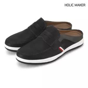 홀릭메이커 남성 뮬 슬립온 HBK057 남자 단화 캐주얼 남성신발