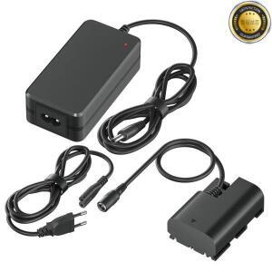 Palo ACK-E6 연속 전원 어댑터 LP-E6 더미 배터리 캐논 EOS R R6 90D 5D Mark II 용